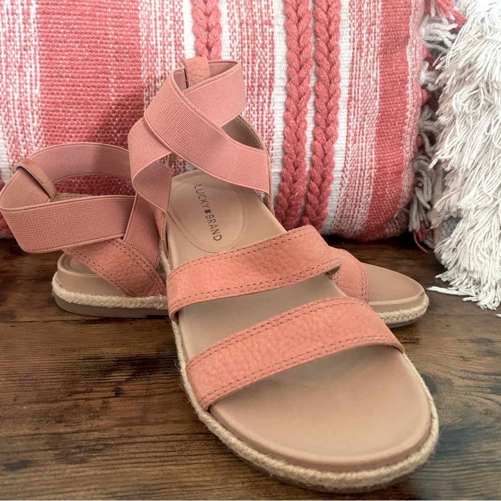 Lucky Brand Peach Sandals